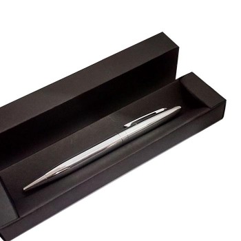 İsim Yazılı Klasik Model Gümüş Renk Tükenmez Kalem
